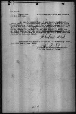 Miscellaneous Testimony Taken Before Special Commissioners, Feb 1908-Mar 1909 > Volume 1