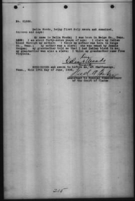 Miscellaneous Testimony Taken Before Special Commissioners, Feb 1908-Mar 1909 > Volume 1