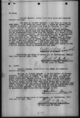 Miscellaneous Testimony Taken Before Special Commissioners, Feb 1908-Mar 1909 > Volume 1