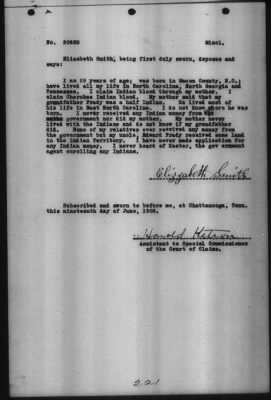 Miscellaneous Testimony Taken Before Special Commissioners, Feb 1908-Mar 1909 > Volume 1