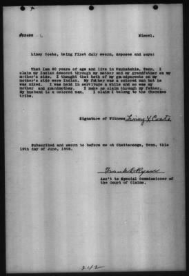 Miscellaneous Testimony Taken Before Special Commissioners, Feb 1908-Mar 1909 > Volume 1