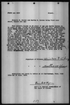 Miscellaneous Testimony Taken Before Special Commissioners, Feb 1908-Mar 1909 > Volume 1