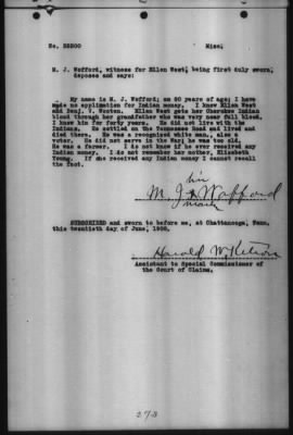 Miscellaneous Testimony Taken Before Special Commissioners, Feb 1908-Mar 1909 > Volume 1