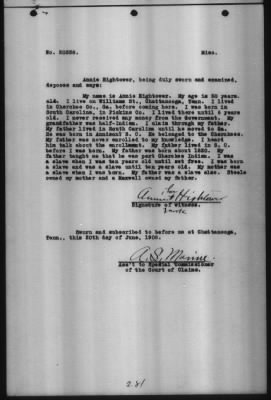 Miscellaneous Testimony Taken Before Special Commissioners, Feb 1908-Mar 1909 > Volume 1