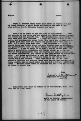 Miscellaneous Testimony Taken Before Special Commissioners, Feb 1908-Mar 1909 > Volume 1