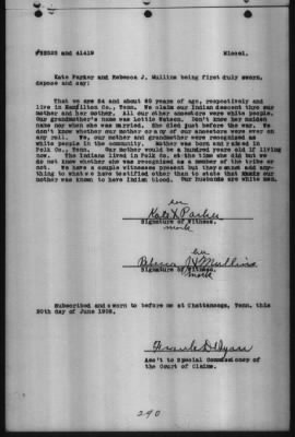 Miscellaneous Testimony Taken Before Special Commissioners, Feb 1908-Mar 1909 > Volume 1