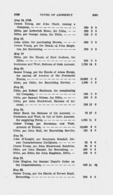 Volume VI > Votes of Assembly 1759