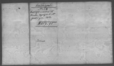 Thumbnail for Fiscal Records > Copies Of Accounts, Receipts, And Disbursements, 1801-20