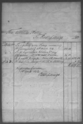 Thumbnail for Fiscal Records > Copies Of Accounts, Receipts, And Disbursements, 1801-20