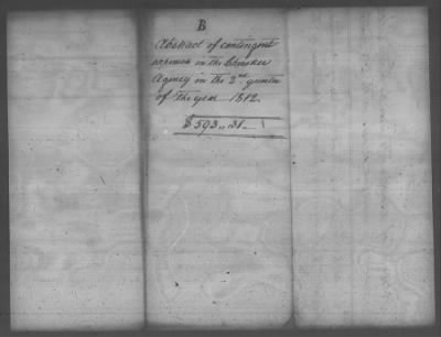 Thumbnail for Fiscal Records > Copies Of Accounts, Receipts, And Disbursements, 1801-20