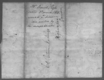 Correspondence And Miscellaneous Records > 1814