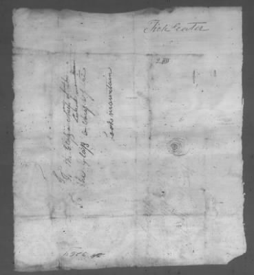 Correspondence And Miscellaneous Records > 1815