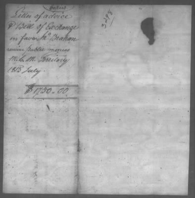 Correspondence And Miscellaneous Records > 1815