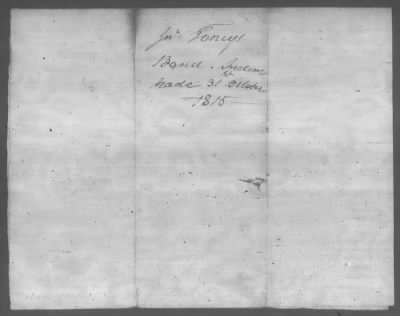 Correspondence And Miscellaneous Records > 1815