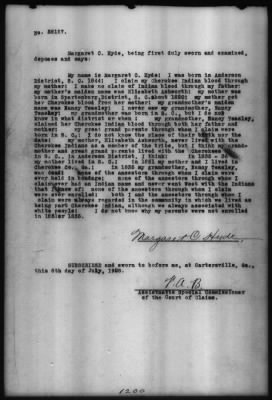 Miscellaneous Testimony Taken Before Special Commissioners, Feb 1908-Mar 1909 > Volume 3