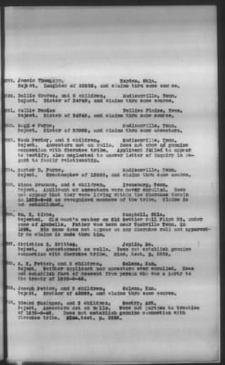 Thumbnail for Report Submitted By Guion Miller, Special Commissioner, May 28, 1909 > Volume 10, Applications 41,000-45,857