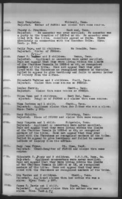 Thumbnail for Report Submitted By Guion Miller, Special Commissioner, May 28, 1909 > Volume 10, Applications 41,000-45,857