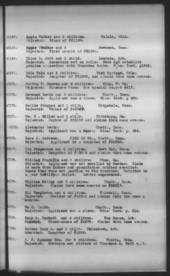 Thumbnail for Report Submitted By Guion Miller, Special Commissioner, May 28, 1909 > Volume 10, Applications 41,000-45,857