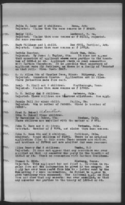 Thumbnail for Report Submitted By Guion Miller, Special Commissioner, May 28, 1909 > Volume 10, Applications 41,000-45,857