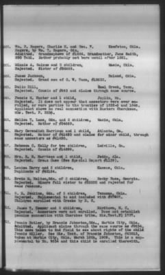 Thumbnail for Report Submitted By Guion Miller, Special Commissioner, May 28, 1909 > Volume 10, Applications 41,000-45,857