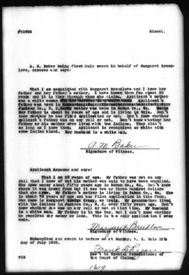 Miscellaneous Testimony Taken Before Special Commissioners, Feb 1908-Mar 1909 > Volume 4