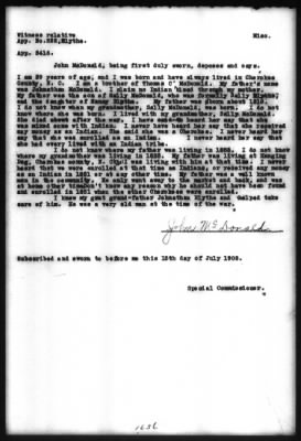 Miscellaneous Testimony Taken Before Special Commissioners, Feb 1908-Mar 1909 > Volume 4