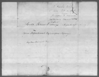 Correspondence And Miscellaneous Records > 1819