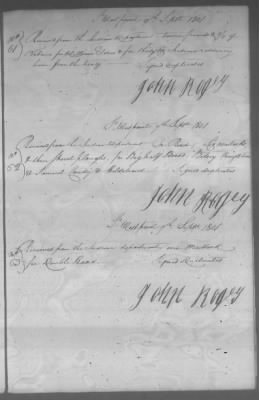 Thumbnail for Fiscal Records > Cherokee Receipts, May 31, 1801-Nov 18, 1802