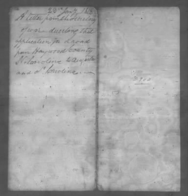 Thumbnail for Correspondence And Miscellaneous Records > 1818