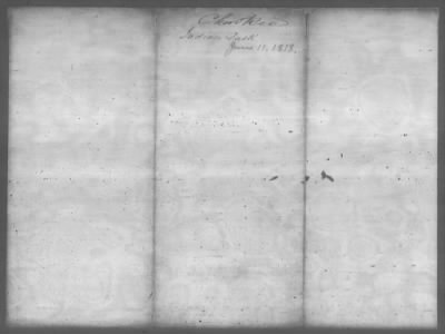 Thumbnail for Correspondence And Miscellaneous Records > 1818