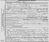 Death Certificate: Barfield Koonce