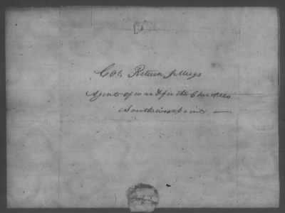 Thumbnail for Correspondence And Miscellaneous Records > 1805