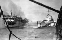 USN, Dick Linsenmaier, Sinking of the USS Princeton.
