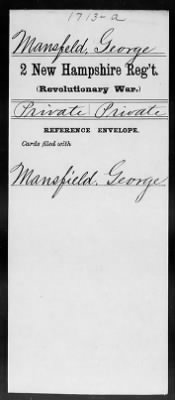George > Mansfeld, George