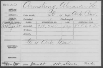 Company E > Armstrong, Alexander H.