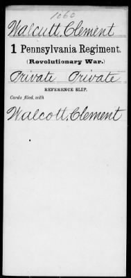 Clement > Walcutt, Clement