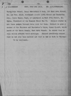 Old German Files, 1909-21 > Albert Bitterling (#8000-4049)