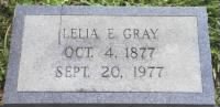 Lelia's tombstone picture