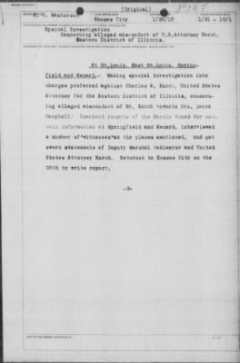 Old German Files, 1909-21 > Special Investigation Concerning Alleged Misconduct of U. S. Attorney Karch (#8000-8108)