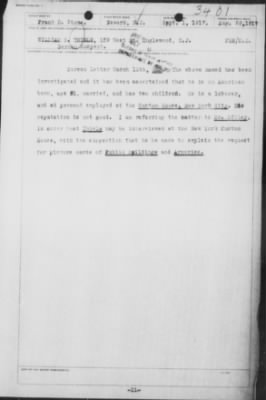 Old German Files, 1909-21 > William H. Thiele (#8000-3401)