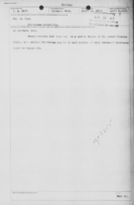 Old German Files, 1909-21 > Various (#8000-8255)
