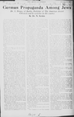 Old German Files, 1909-21 > German Propaganda among the Jews (#8000-8270)
