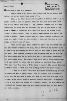 Old German Files, 1909-21 > Henry Siek (#8000-10562)