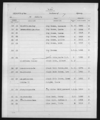 Ponca, Tonkawa, Kansa, Kaw > 1913 - 1919