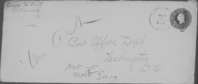 Old German Files, 1909-21 > B. F. Whitsel (#13160)