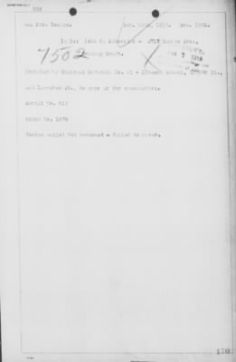Old German Files, 1909-21 > John Schneider (#8000-7502)