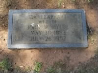 Ida L Hyler's Grave