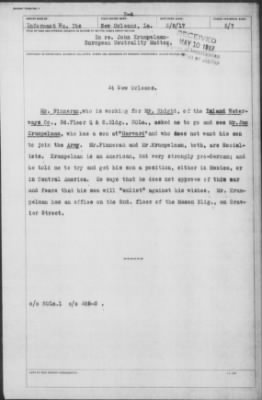 Old German Files, 1909-21 > A. Alamo (#{numeric})