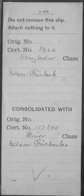 Thumbnail for Company [Blank] > Fairbank, Nelson (WC8666)