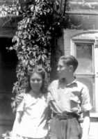 Allan and sister Beverly as teens
